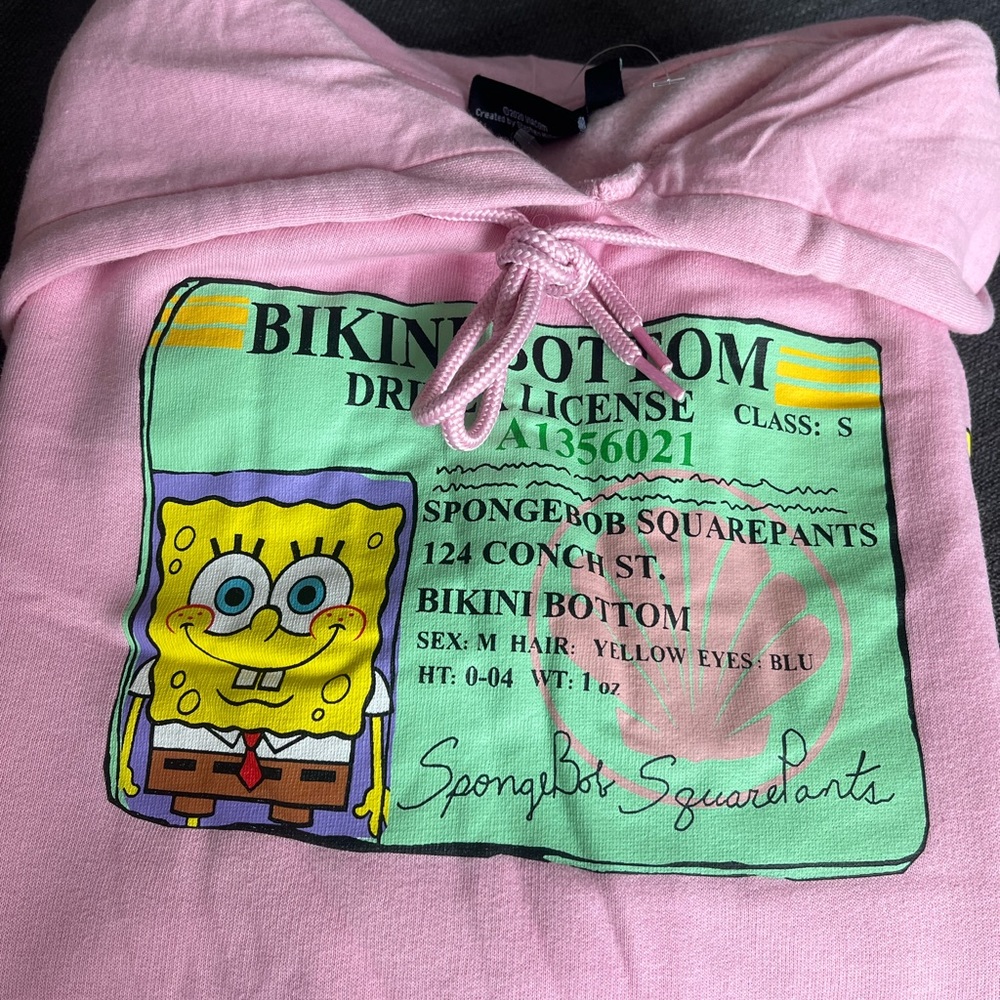SpongeBob: SpongeBob SquarePants Driver’s License Hoodie